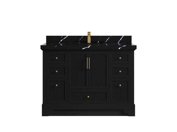 Alys 48 in. W x 22 in. D Single Sink Bathroom Vanity - photo 8