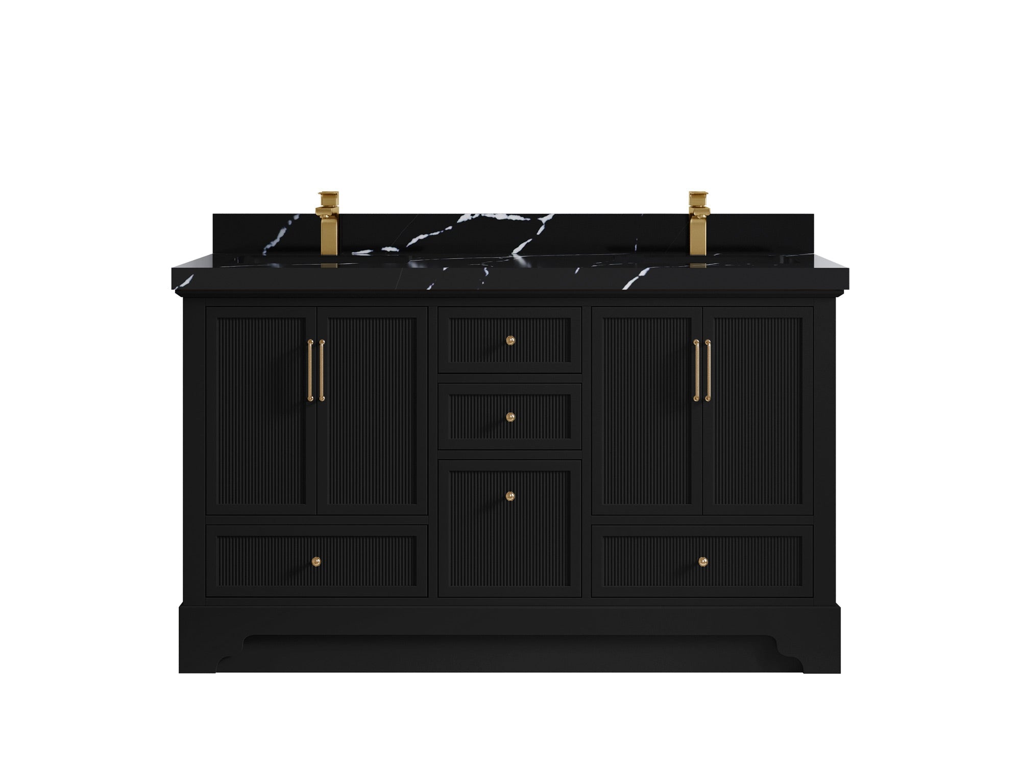 Alys 60 in. W x 22 in. D Double Sink Bathroom Vanity