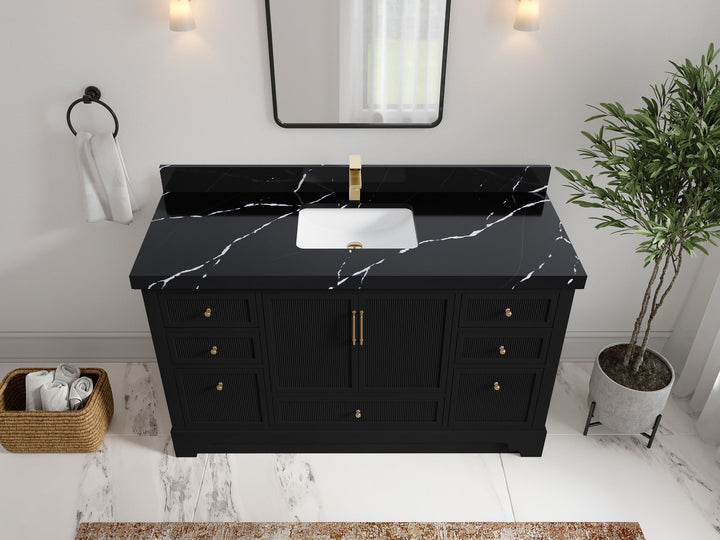 Alys 60 in. W x 22 in. D Single Sink Bathroom Vanity - photo 7