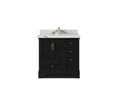 Alys 36 in. W x 22 in. D Center Sink Bathroom Vanity