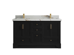 Alys 60 in. W x 22 in. D Double Sink Bathroom Vanity - photo 32