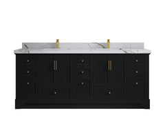 Alys 84 in. W x 22 in. D Double Sink Bathroom Vanity - photo 10