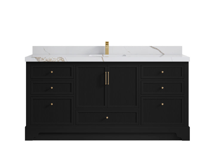 Alys 72 in. W x 22 in. D Single Sink Bathroom Vanity - photo 10