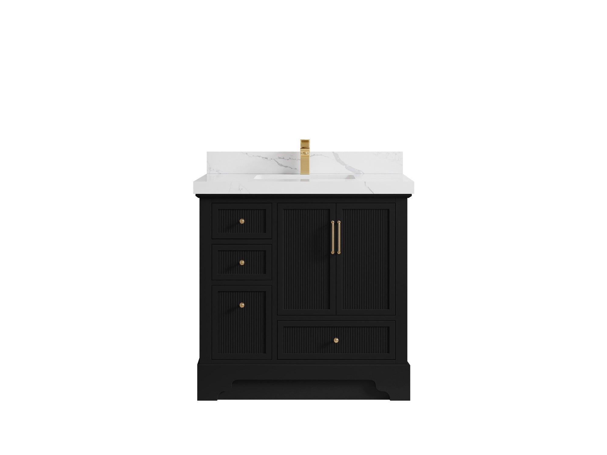 Alys 36 in. W x 22 in. D Center Sink Bathroom Vanity