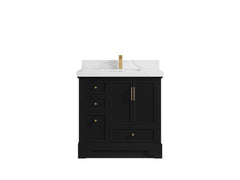 Alys 36 in. W x 22 in. D Center Sink Vanity for Modern Bathrooms - photo 16