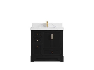 Alys 36 in. W x 22 in. D Center Sink Bathroom Vanity