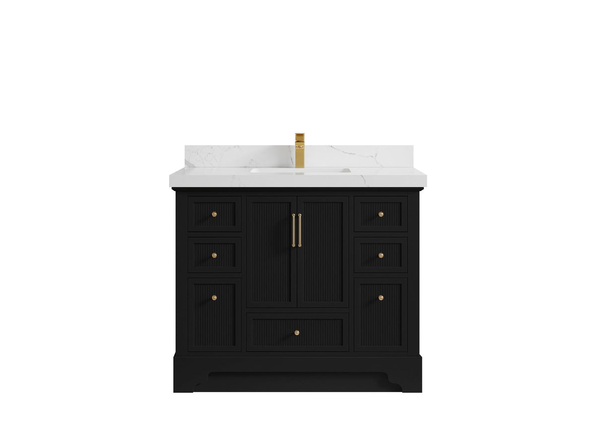 Alys 42 in. W x 22 in. D Single Sink Bathroom Vanity