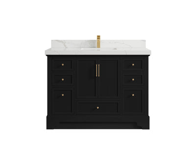Alys 48 in. W x 22 in. D Single Sink Bathroom Vanity