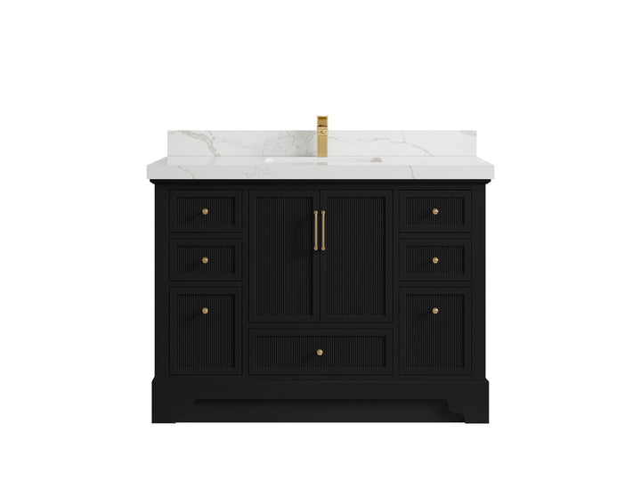 Alys 48 in. W x 22 in. D Single Sink Bathroom Vanity - photo 12