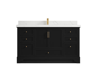 Alys 60 in. W x 22 in. D Single Sink Bathroom Vanity