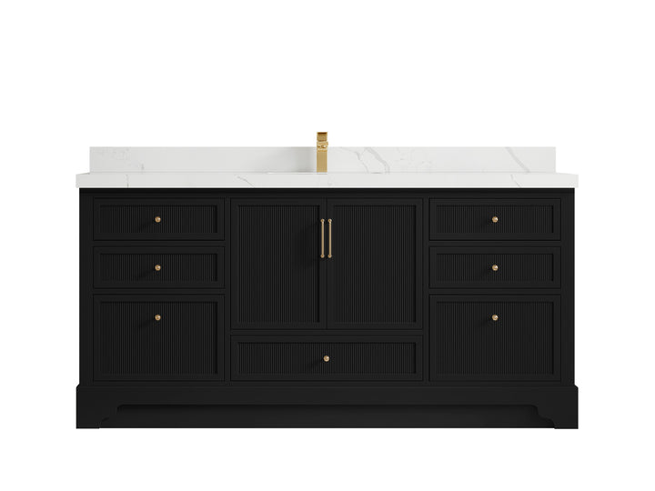 Alys 72 in. W x 22 in. D Single Sink Bathroom Vanity - photo 12