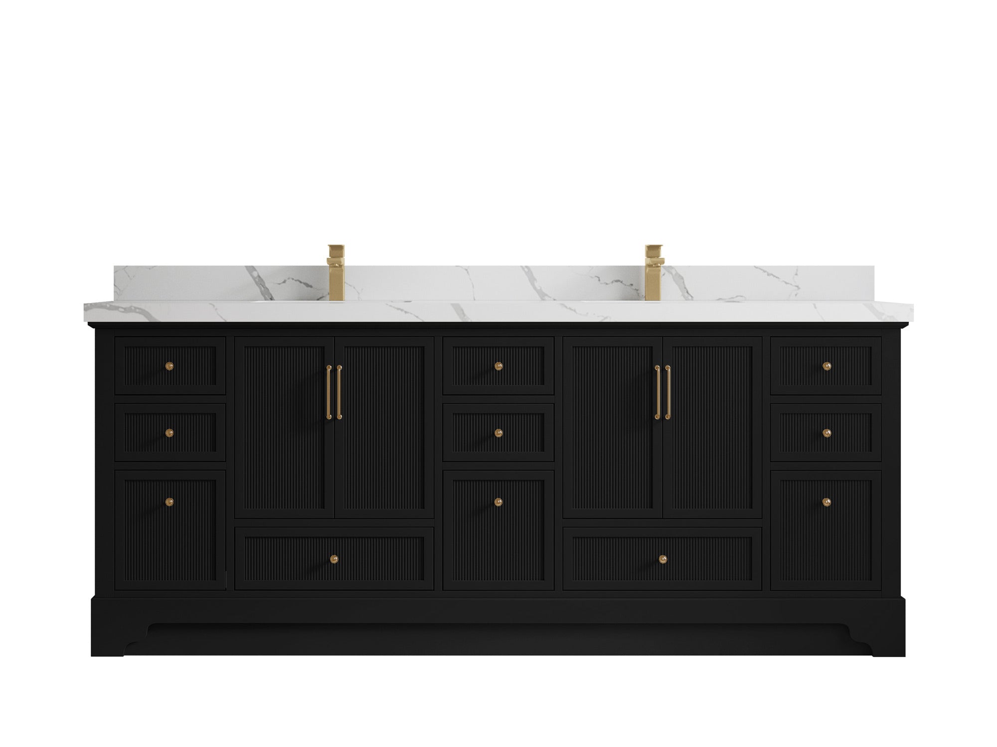 Alys 84 in. W x 22 in. D Double Sink Bathroom Vanity