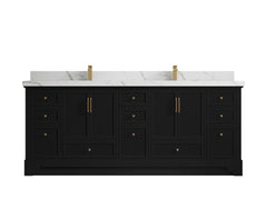 Alys 84 in. W x 22 in. D Double Sink Bathroom Vanity - photo 12