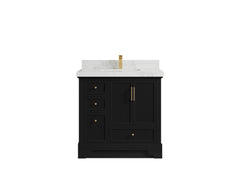 Alys 36 in. W x 22 in. D Center Sink Vanity for Modern Bathrooms - photo 18