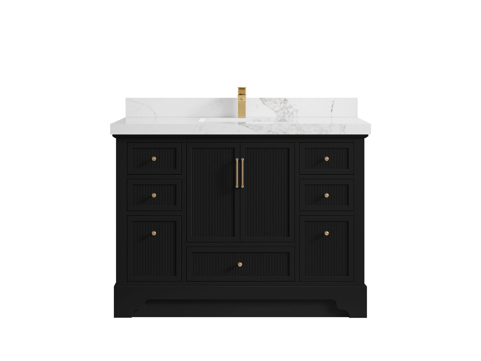 Alys 48 in. W x 22 in. D Single Sink Bathroom Vanity