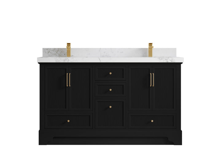 Alys 60 in. W x 22 in. D Double Sink Bathroom Vanity - photo 16