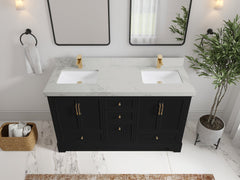 Alys 60 in. W x 22 in. D Double Sink Bathroom Vanity - photo 15
