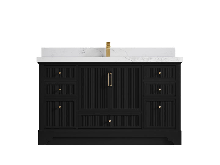 Alys 60 in. W x 22 in. D Single Sink Bathroom Vanity - photo 14