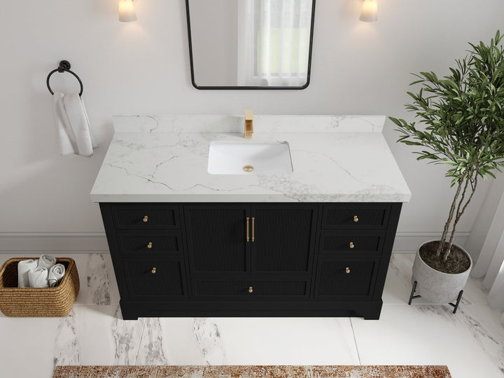 Alys 60 in. W x 22 in. D Single Sink Bathroom Vanity - photo 13