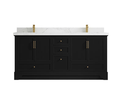 Alys 72 in. W x 22 in. D Double Sink Bathroom Vanity