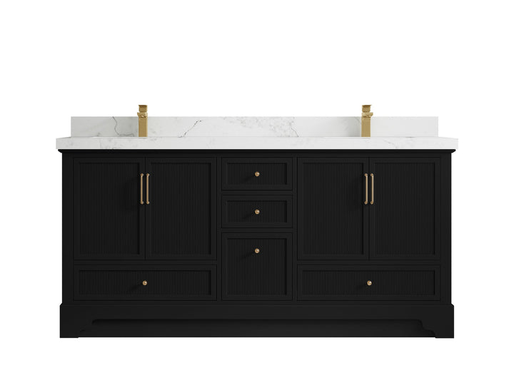 Alys 72 in. W x 22 in. D Double Sink Bathroom Vanity - photo 14