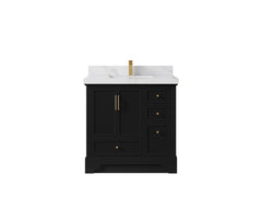 Alys 36 in. W x 22 in. D Center Sink Bathroom Vanity - photo 16