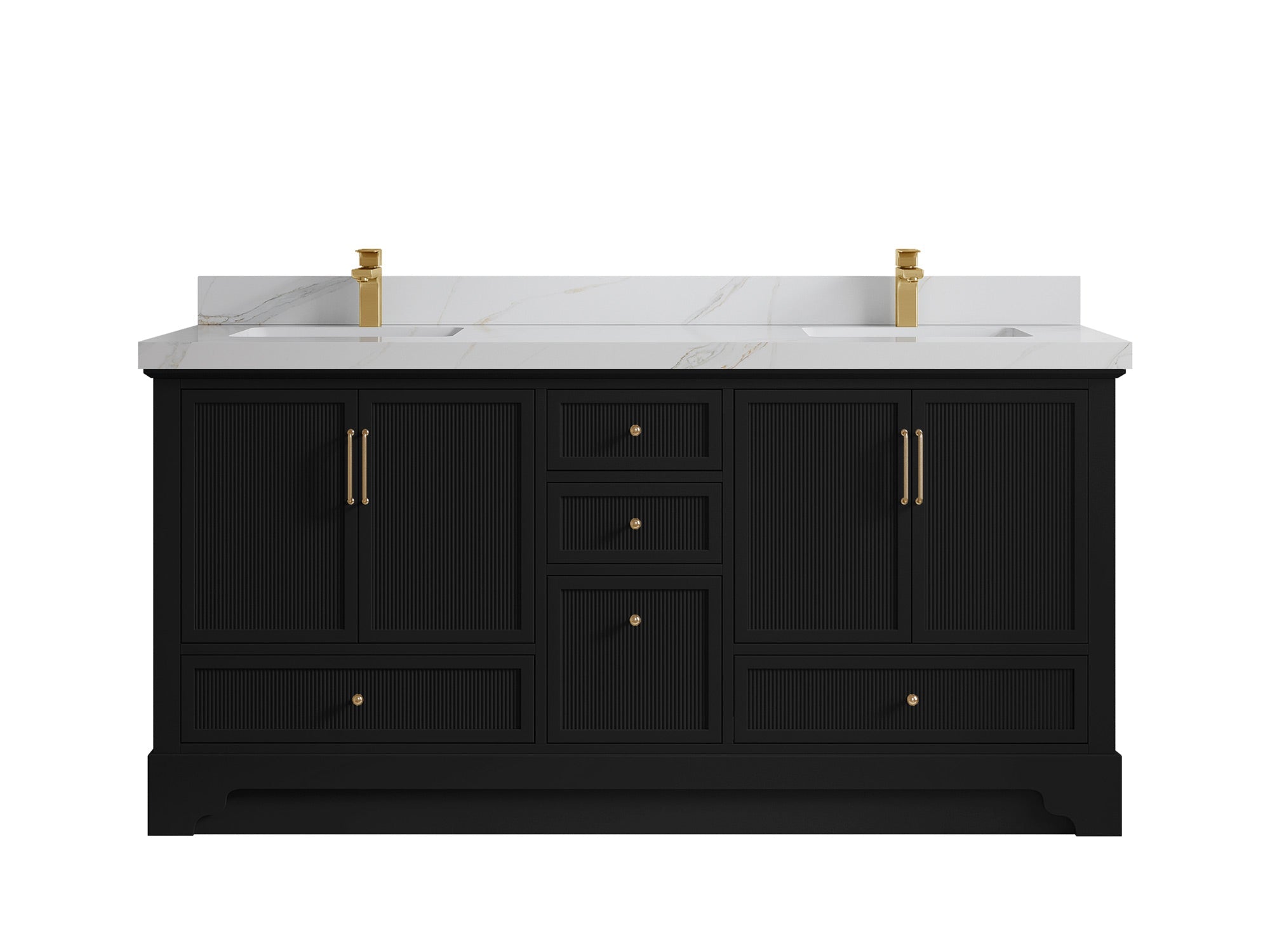 Alys 72 in. W x 22 in. D Double Sink Bathroom Vanity