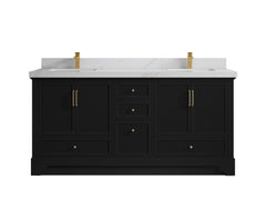 Alys 72 in. W x 22 in. D Double Sink Bathroom Vanity - photo 16