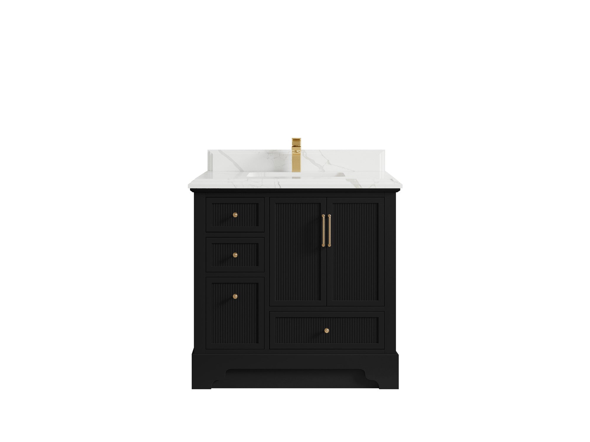 Alys 36 in. W x 22 in. D Center Sink Bathroom Vanity