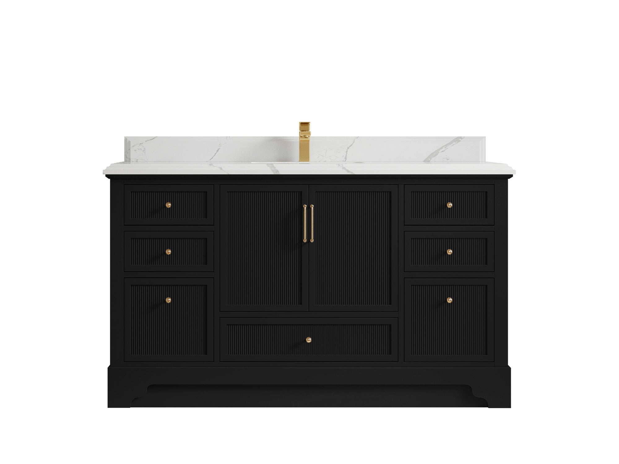 Alys 60 in. W x 22 in. D Single Sink Bathroom Vanity