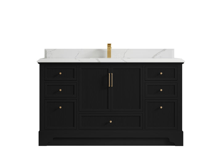Alys 60 in. W x 22 in. D Single Sink Bathroom Vanity - photo 22