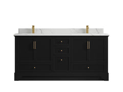 Alys 72 in. W x 22 in. D Double Sink Bathroom Vanity - photo 22