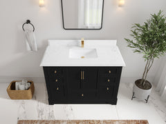 Alys 48 in. W x 22 in. D Single Sink Bathroom Vanity - photo 23