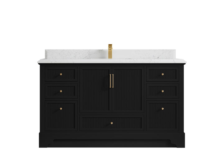 Alys 60 in. W x 22 in. D Single Sink Bathroom Vanity - photo 24