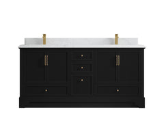 Alys 72 in. W x 22 in. D Double Sink Bathroom Vanity - photo 24