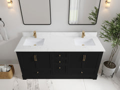 Alys 72 in. W x 22 in. D Double Sink Bathroom Vanity - photo 23