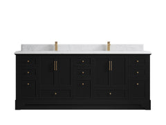 Alys 84 in. W x 22 in. D Double Sink Bathroom Vanity - photo 24