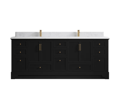 Alys 84 in. W x 22 in. D Double Sink Bathroom Vanity