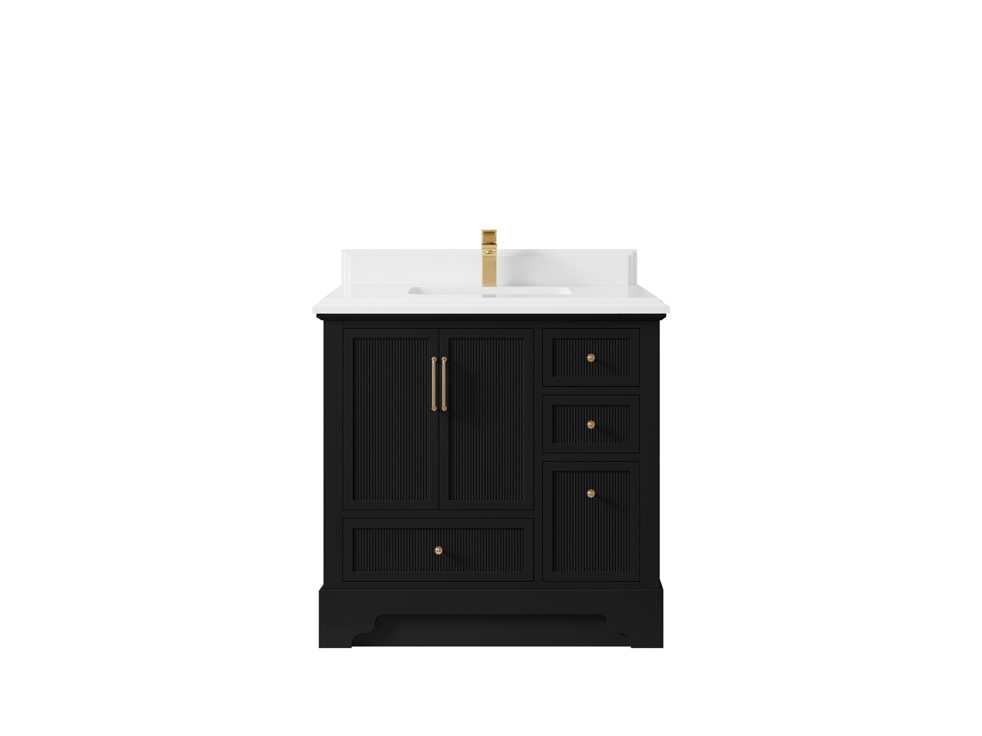 Alys 36 in. W x 22 in. D Center Sink Bathroom Vanity