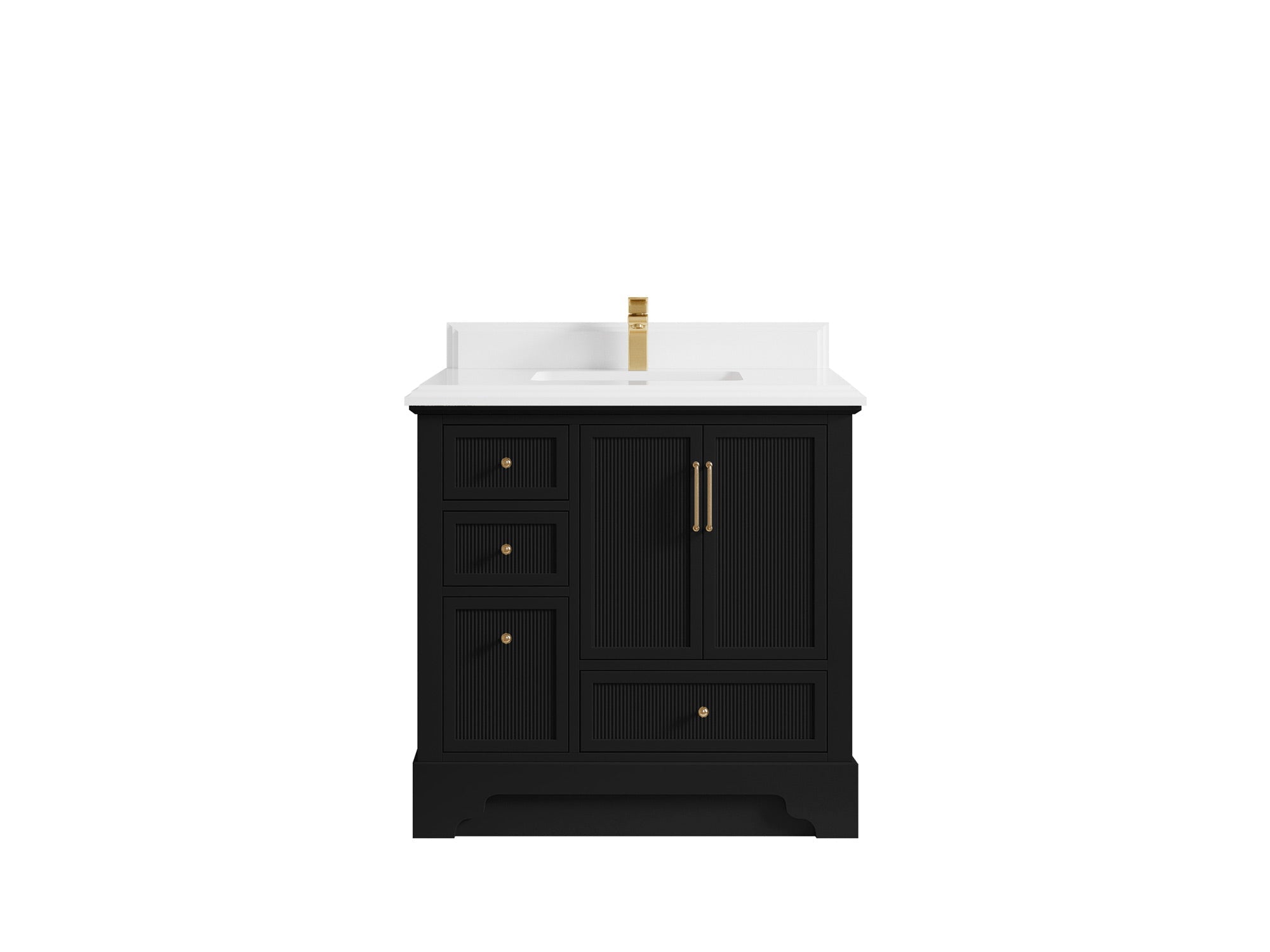 Alys 36 in. W x 22 in. D Center Sink Bathroom Vanity