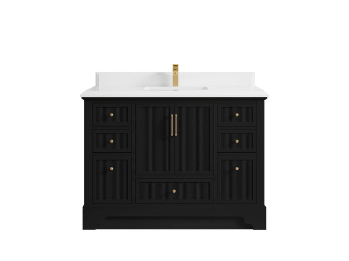 Alys 48 in. W x 22 in. D Single Sink Bathroom Vanity - photo 26
