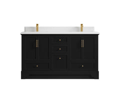 Alys 60 in. W x 22 in. D Double Sink Bathroom Vanity - photo 12