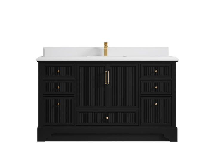 Alys 60 in. W x 22 in. D Single Sink Bathroom Vanity - photo 26