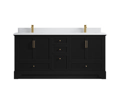 Alys 72 in. W x 22 in. D Double Sink Bathroom Vanity - photo 26