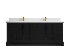 Alys 84 in. W x 22 in. D Double Sink Bathroom Vanity - photo 26