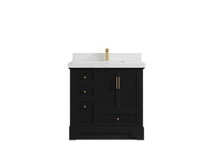 Alys 36 in. W x 22 in. D Center Sink Vanity for Modern Bathrooms - photo 28