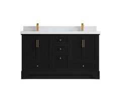 Alys 60 in. W x 22 in. D Double Sink Bathroom Vanity - photo 22
