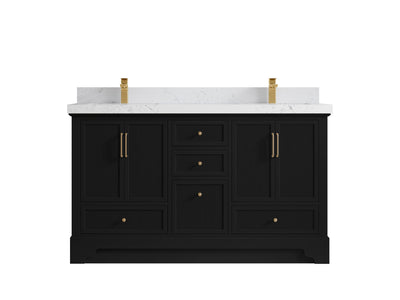 Alys 60 in. W x 22 in. D Double Sink Bathroom Vanity