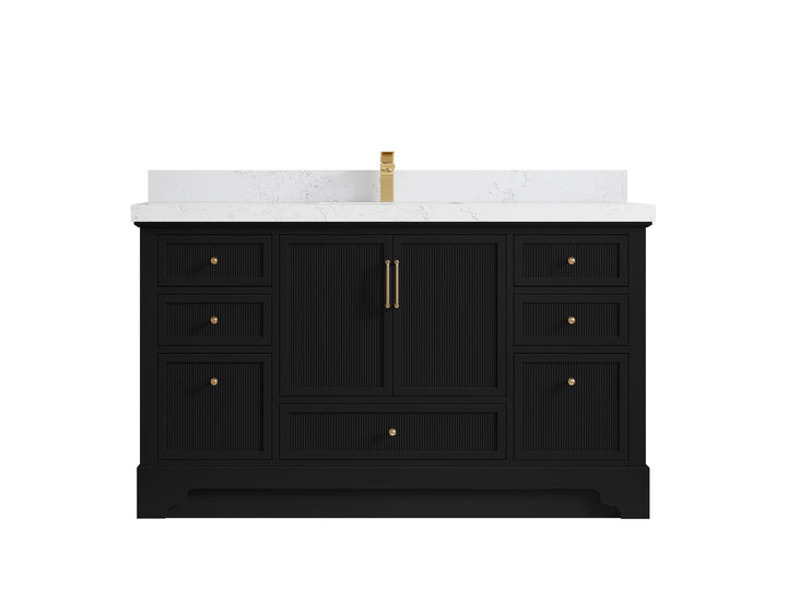 Alys 60 in. W x 22 in. D Single Sink Bathroom Vanity - photo 28