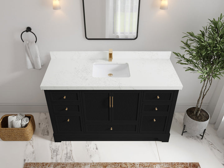 Alys 60 in. W x 22 in. D Single Sink Bathroom Vanity - photo 27